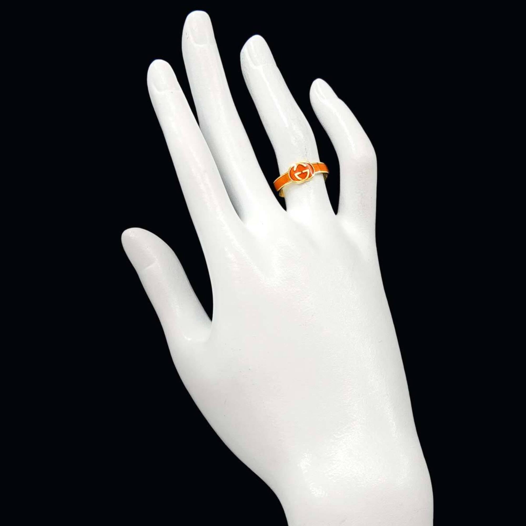 Gucci Yellow Gold (18K) Enamel Band Ring (Pre-Owned)