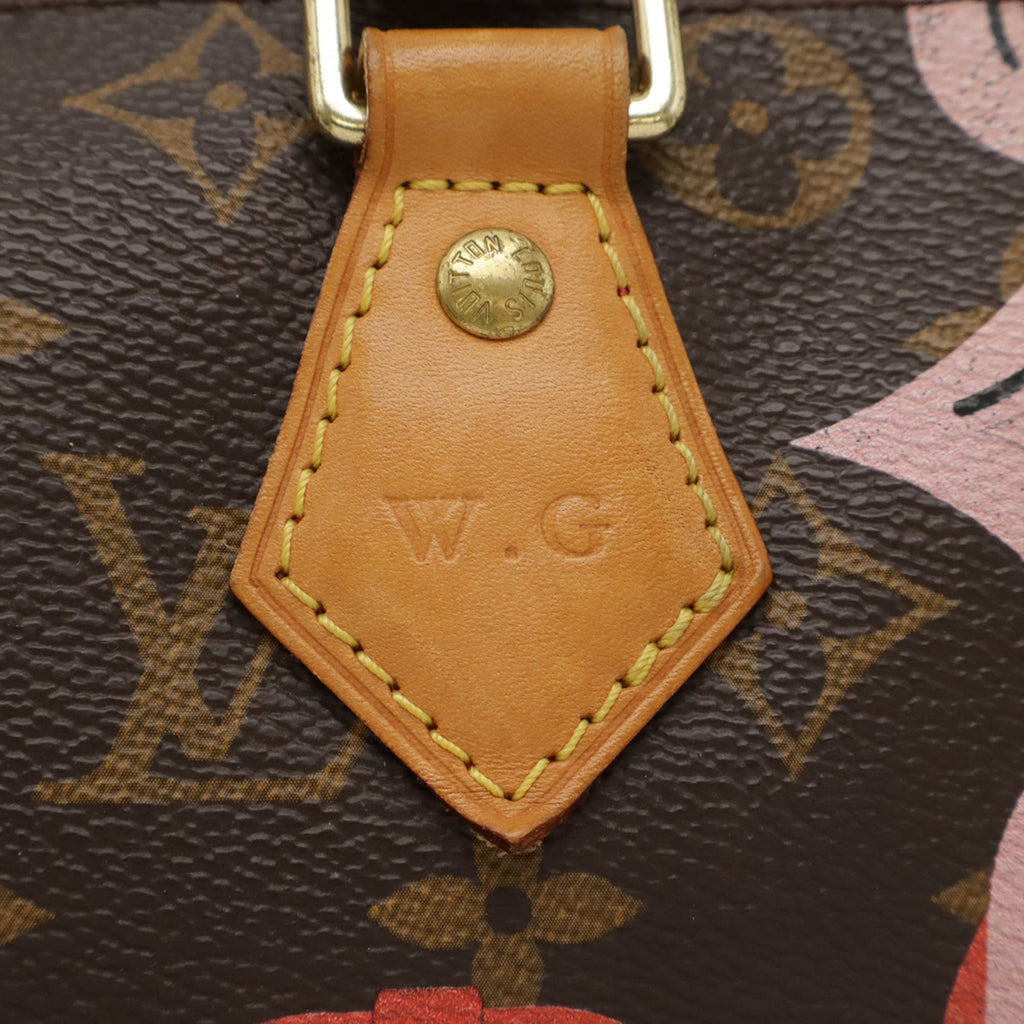 Louis Vuitton Monogram Brown Pink Monogram Handbag