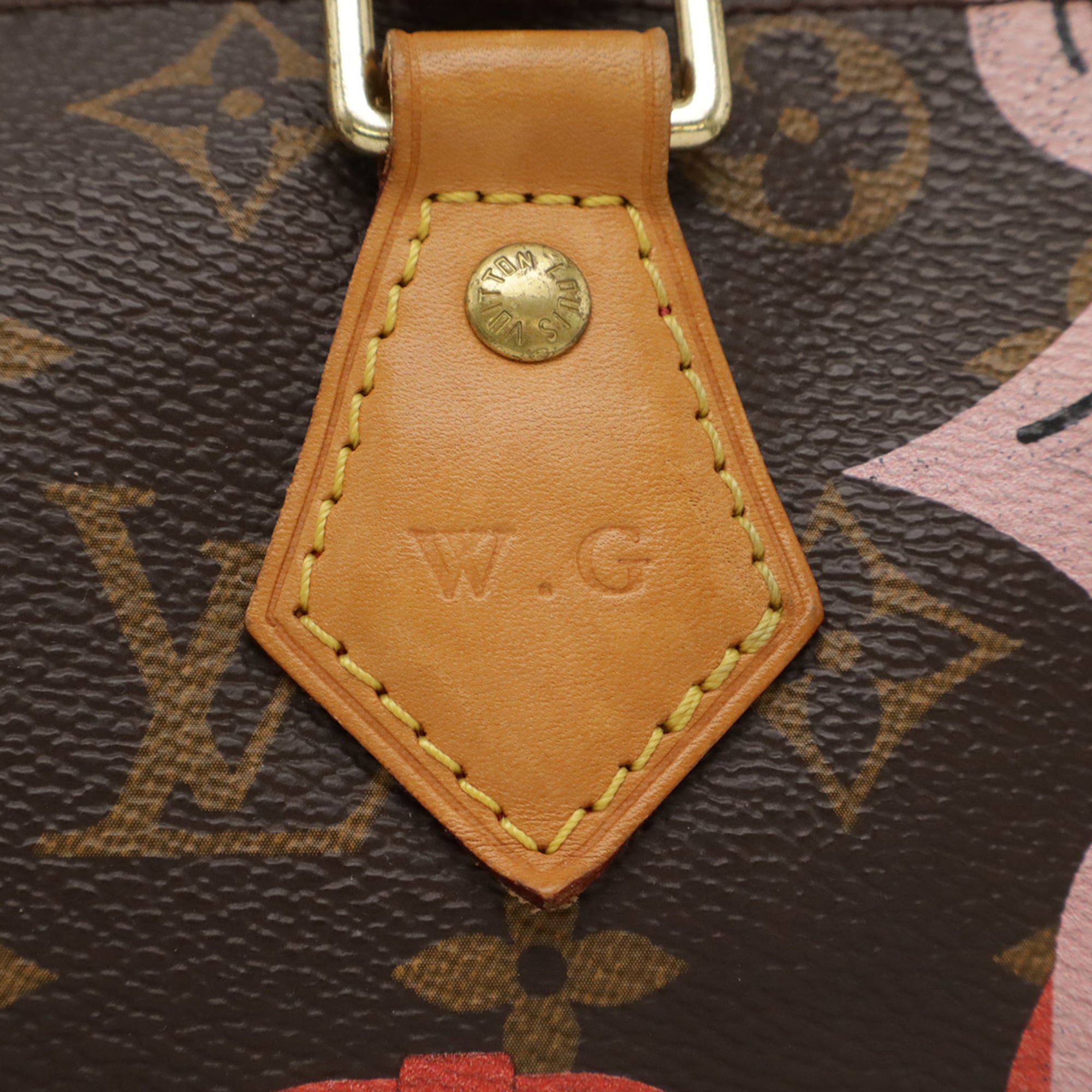 Louis Vuitton Monogram Brown Pink Monogram Handbag