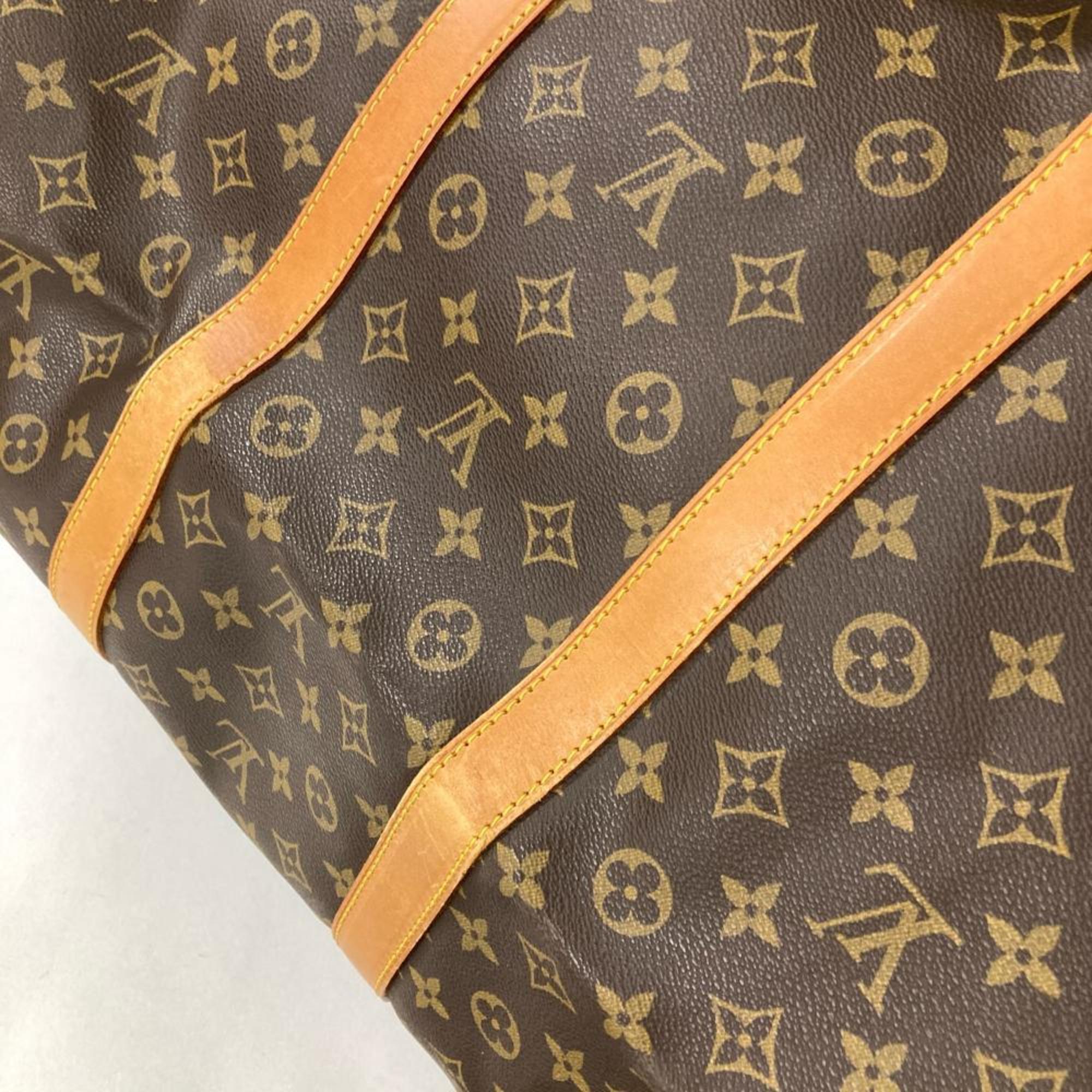 Louis Vuitton Monogram Brown Monogram Leather Boston Bag
