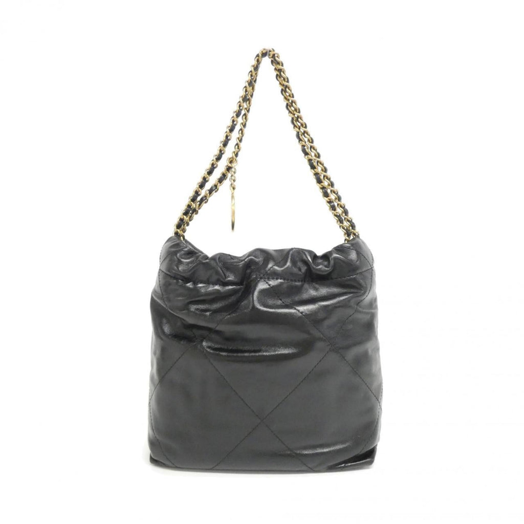 Chanel Black Leather Handbag