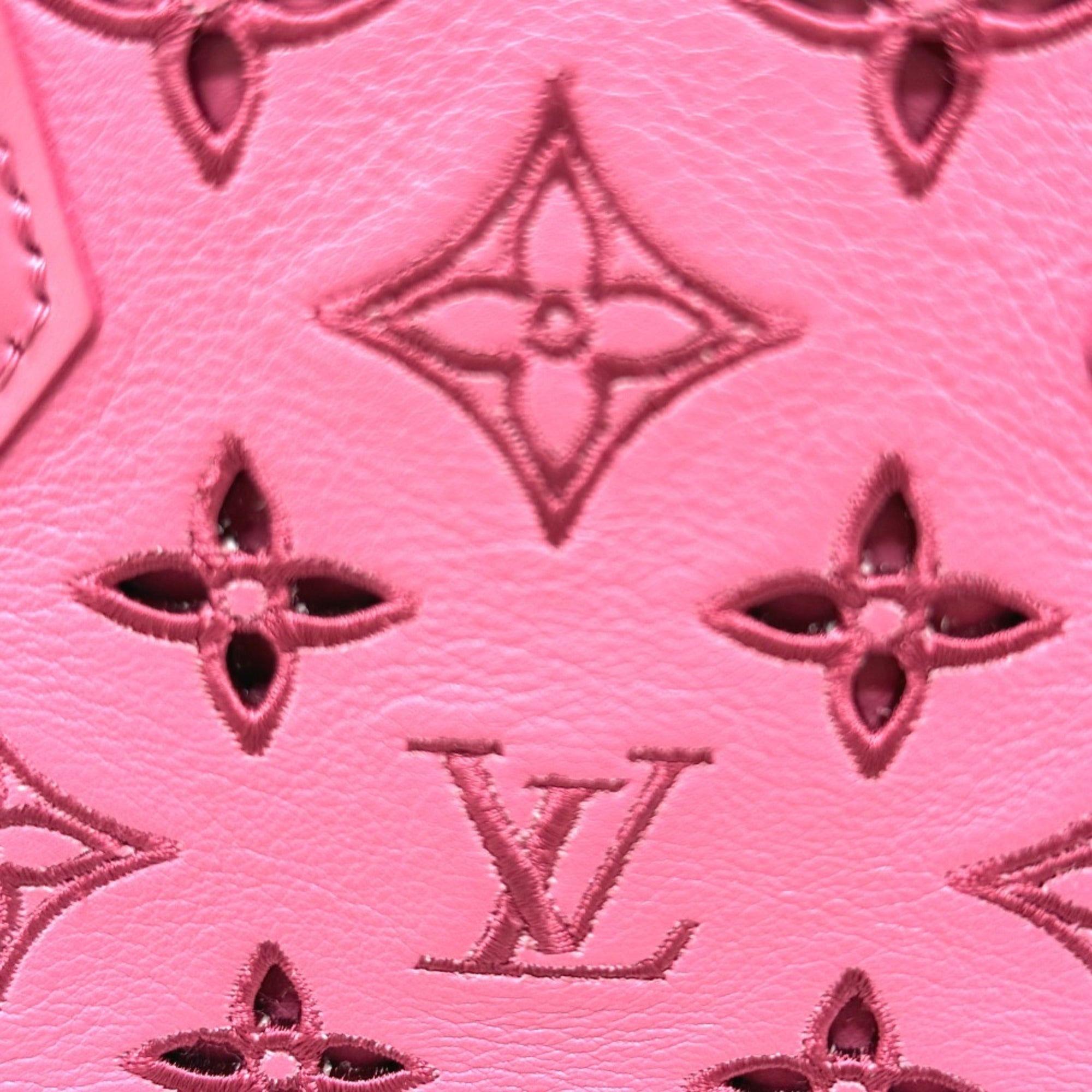 Louis Vuitton Pink Leather Handbag