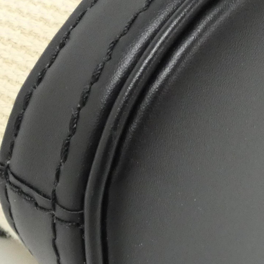 Louis Vuitton Monogram Beige Black Cotton Canvas Handbag