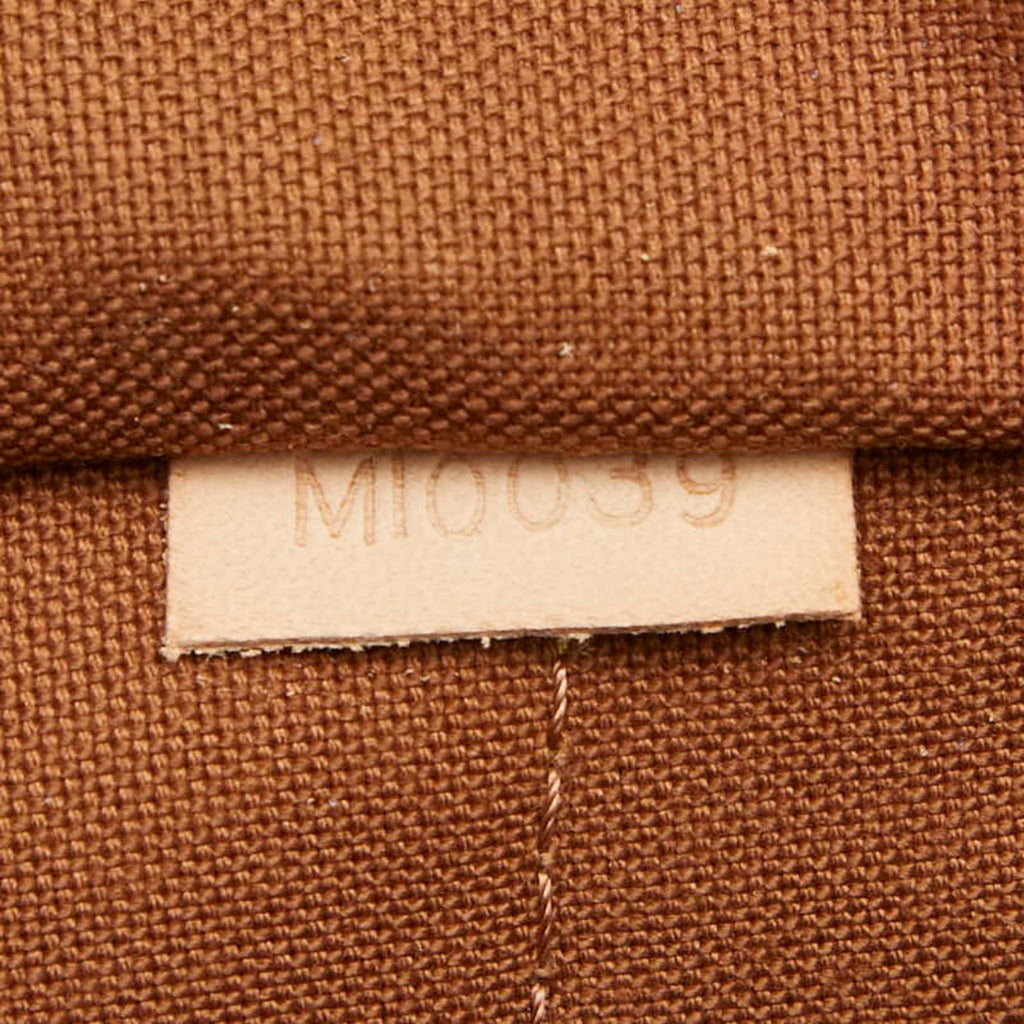 Louis Vuitton Brown Monogram Pvc Leather Handbag