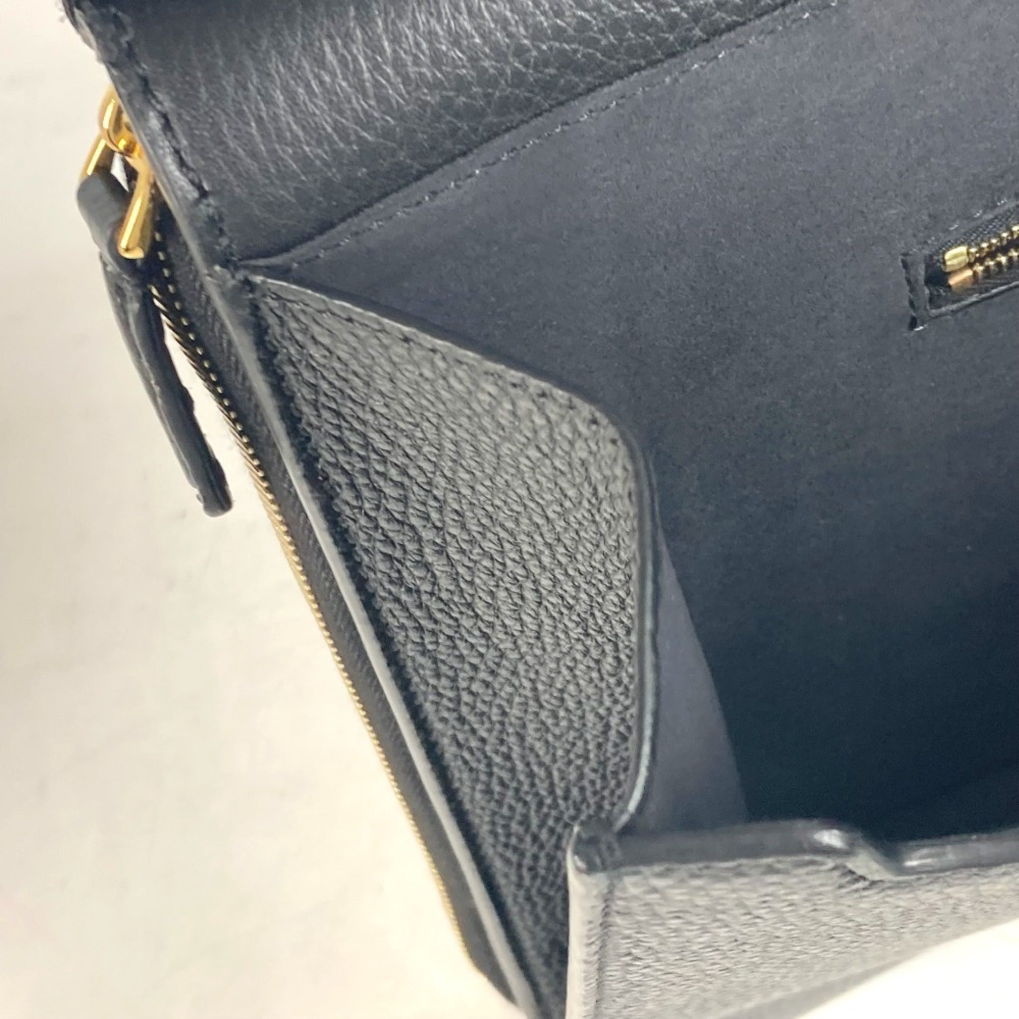 Fendi Black Leather Briefcase Handbag