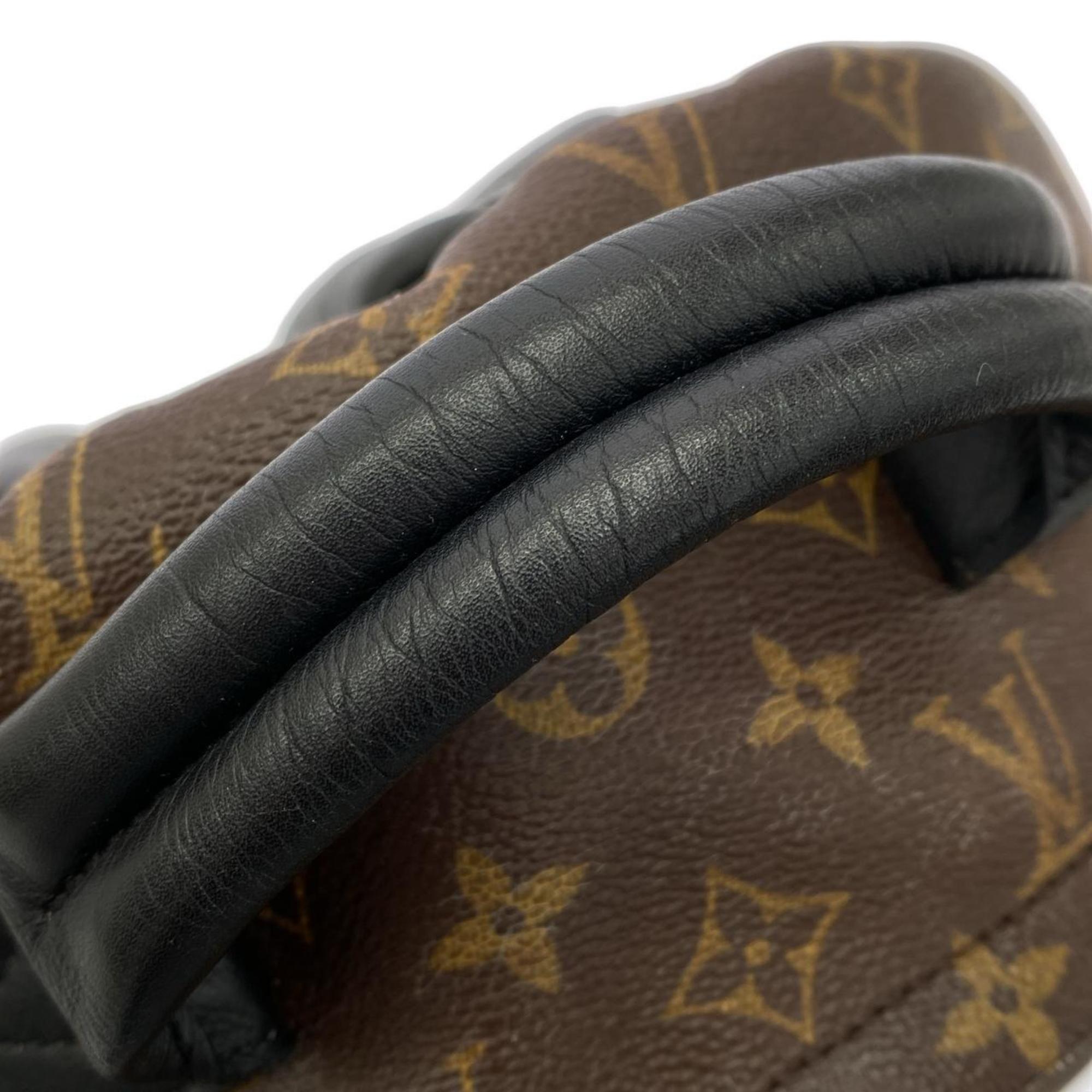 Louis Vuitton Brown Coated Canvas Backpack