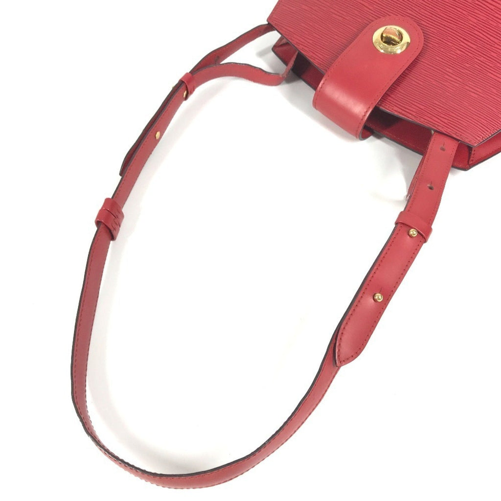 Louis Vuitton Castilian Red Red Color Epi Leather Shoulder Bag