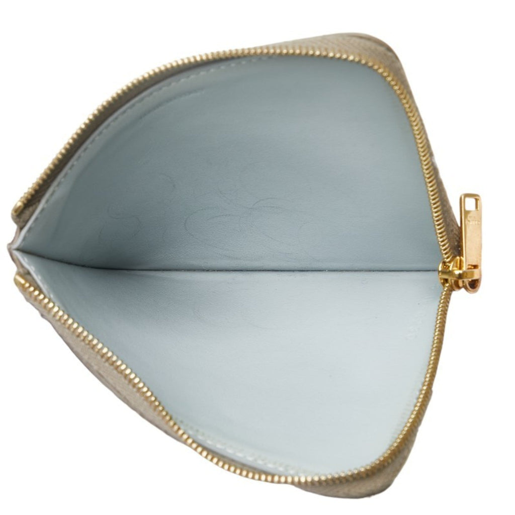 Celine Gray Leather Coin Purse/Coin Case