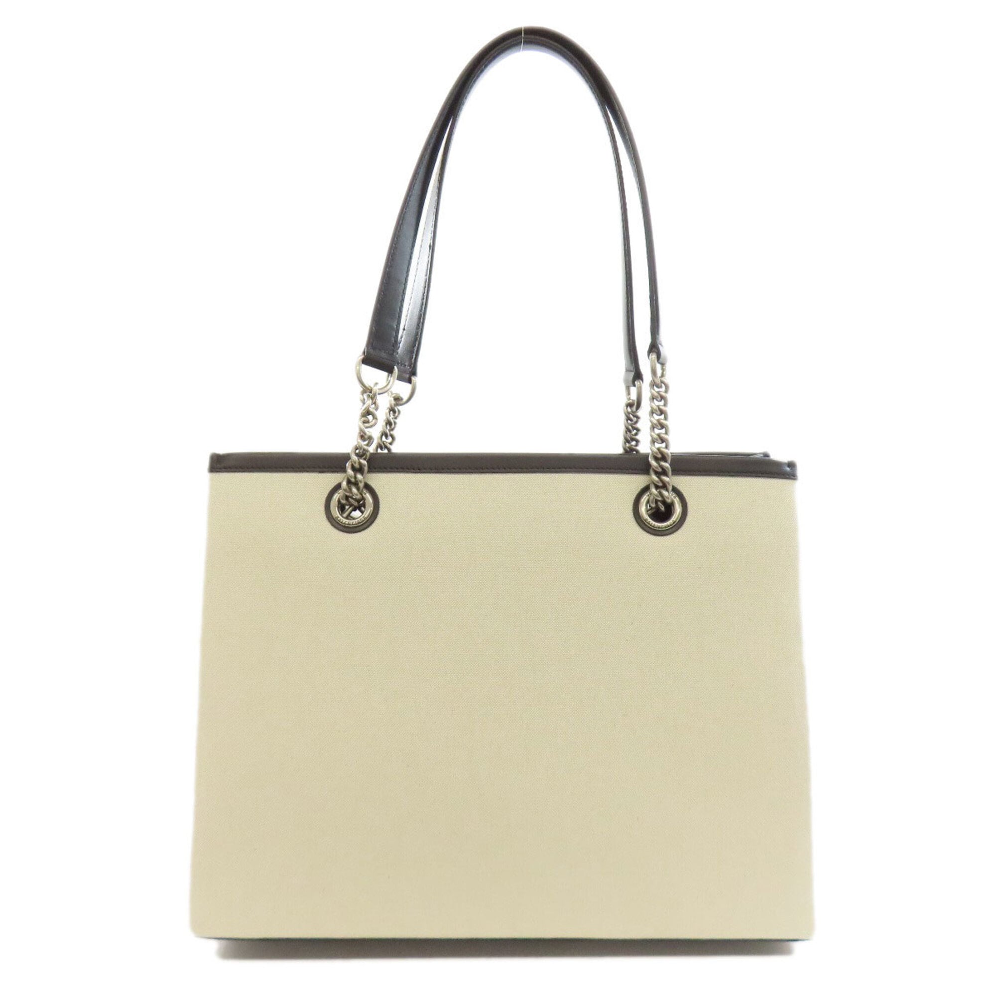 Balenciaga Black White Canvas Tote