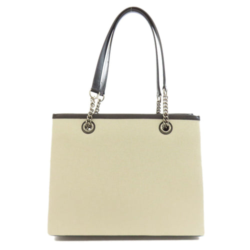 Balenciaga Black White Canvas Tote