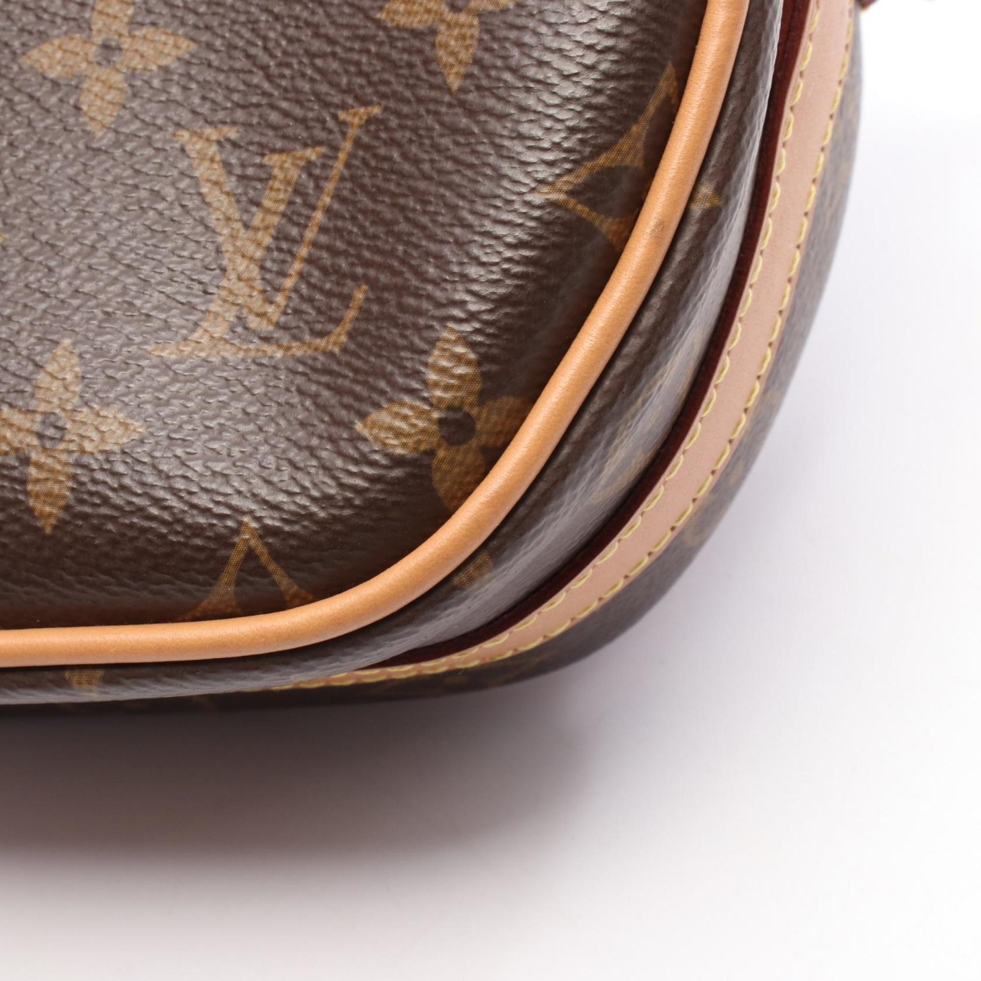 Louis Vuitton Brown Monogram Coated Canvas Shoulder Bag