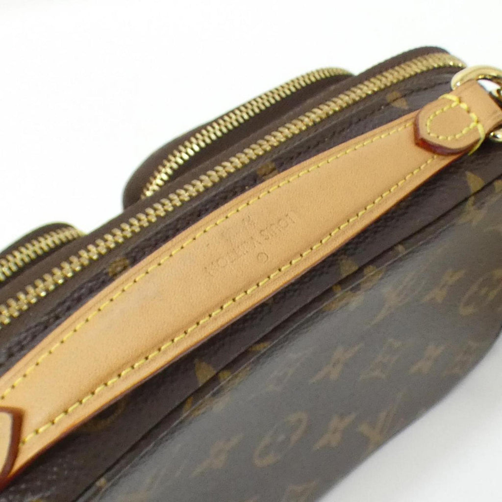 Louis Vuitton Marron Coated Canvas Shoulder Bag