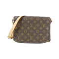 Louis Vuitton Marron Coated Canvas Shoulder Bag