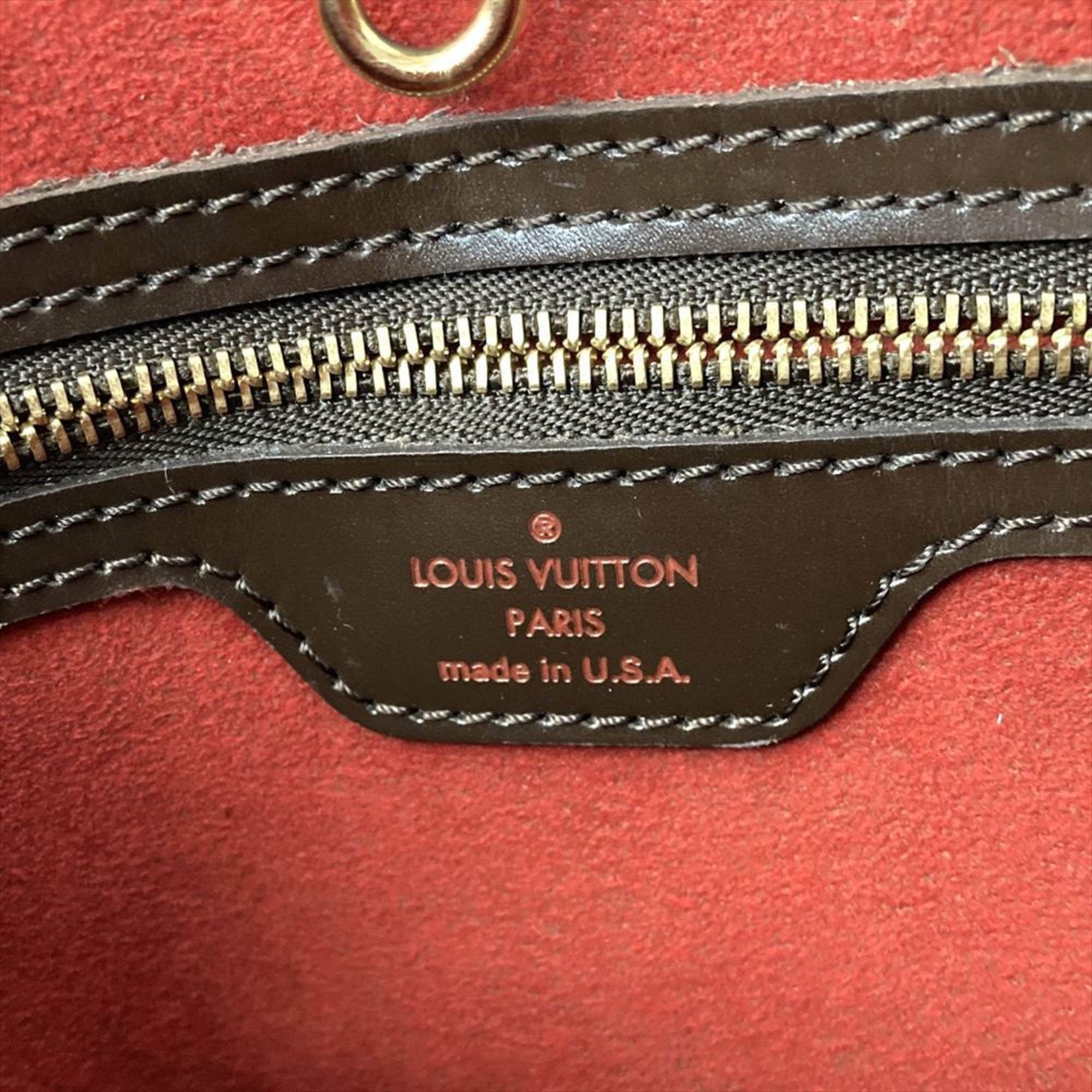 Louis Vuitton Brown Damier Canvas Handbag