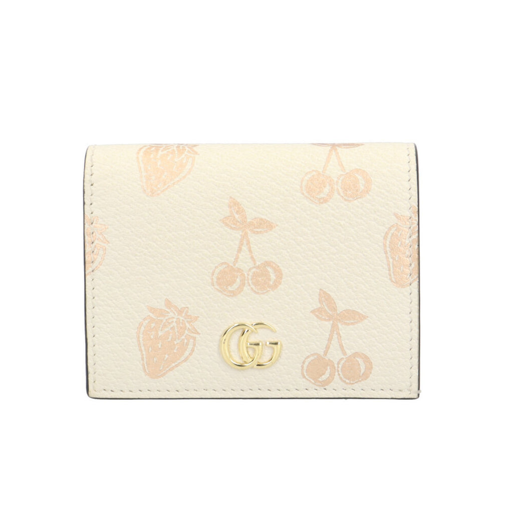Gucci Ivory White Leather Wallet (Bi-Fold) (Pre-Owned)