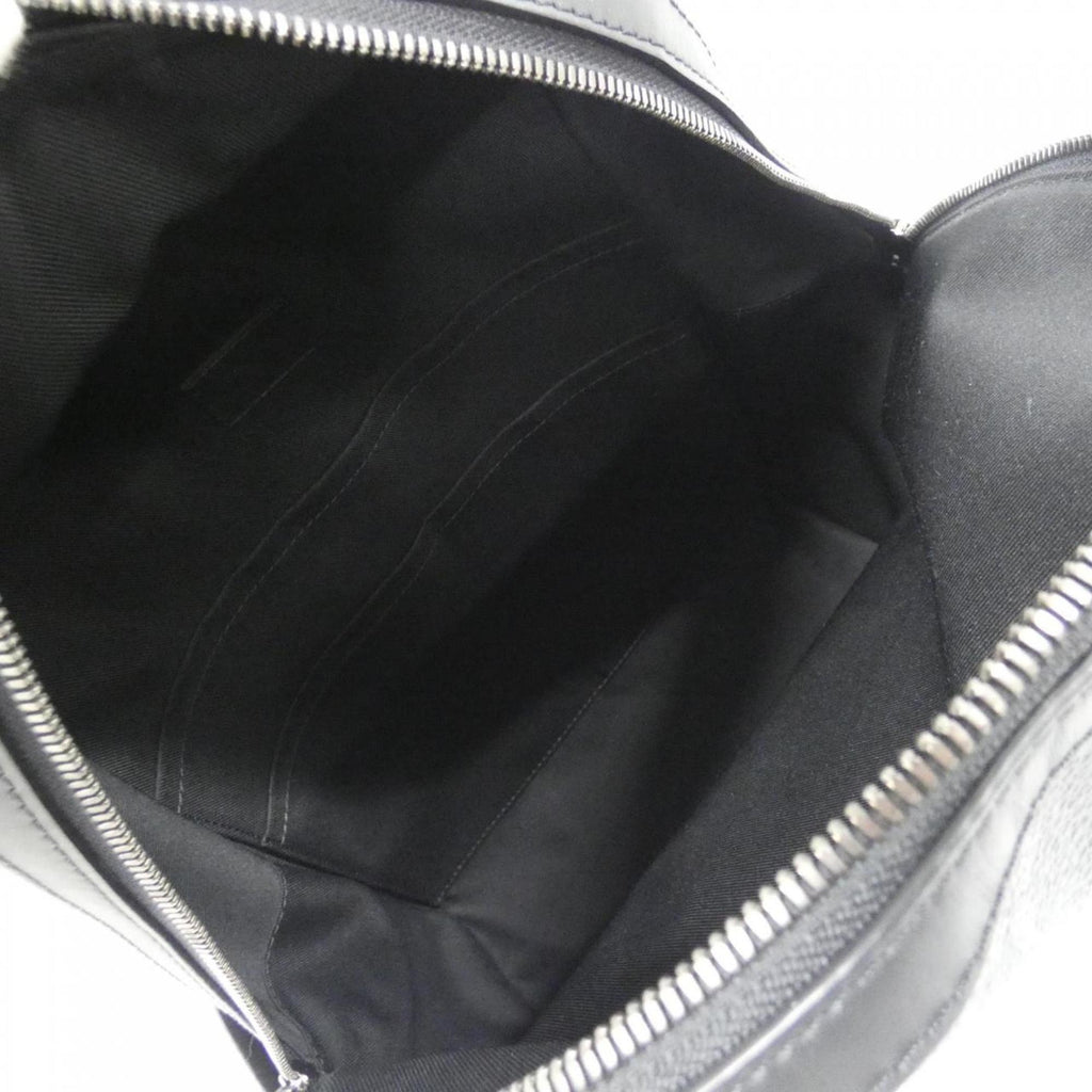 Louis Vuitton Black Coated Canvas Backpack