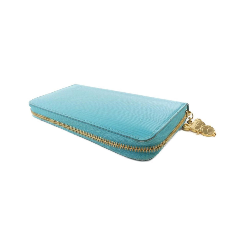Louis Vuitton Blue Leather Long Wallet