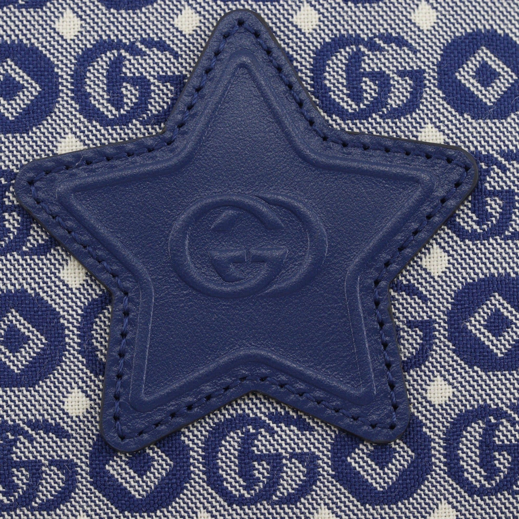 Gucci Navy Canvas Fanny Pack (Pre-Owned)