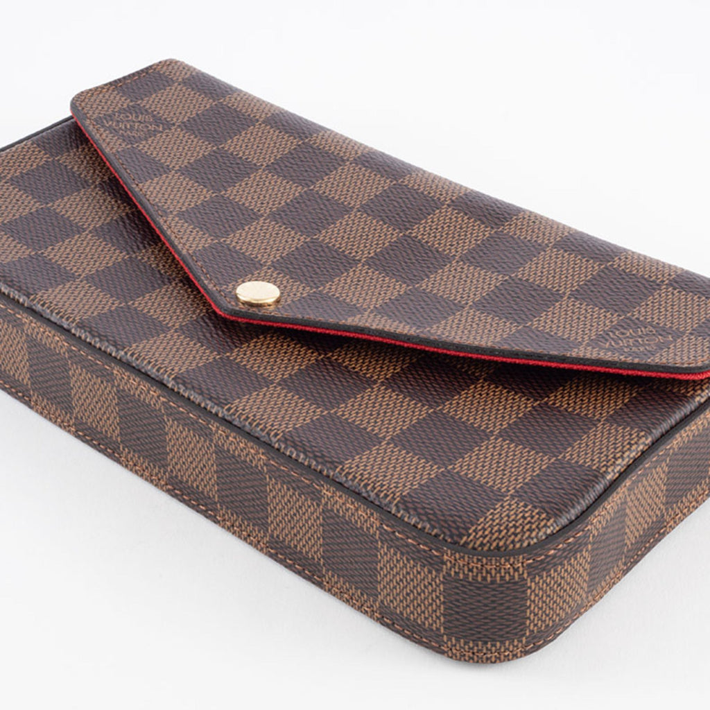 Louis Vuitton Brown Damier Canvas Ebene Damier Canvas Shoulder Bag