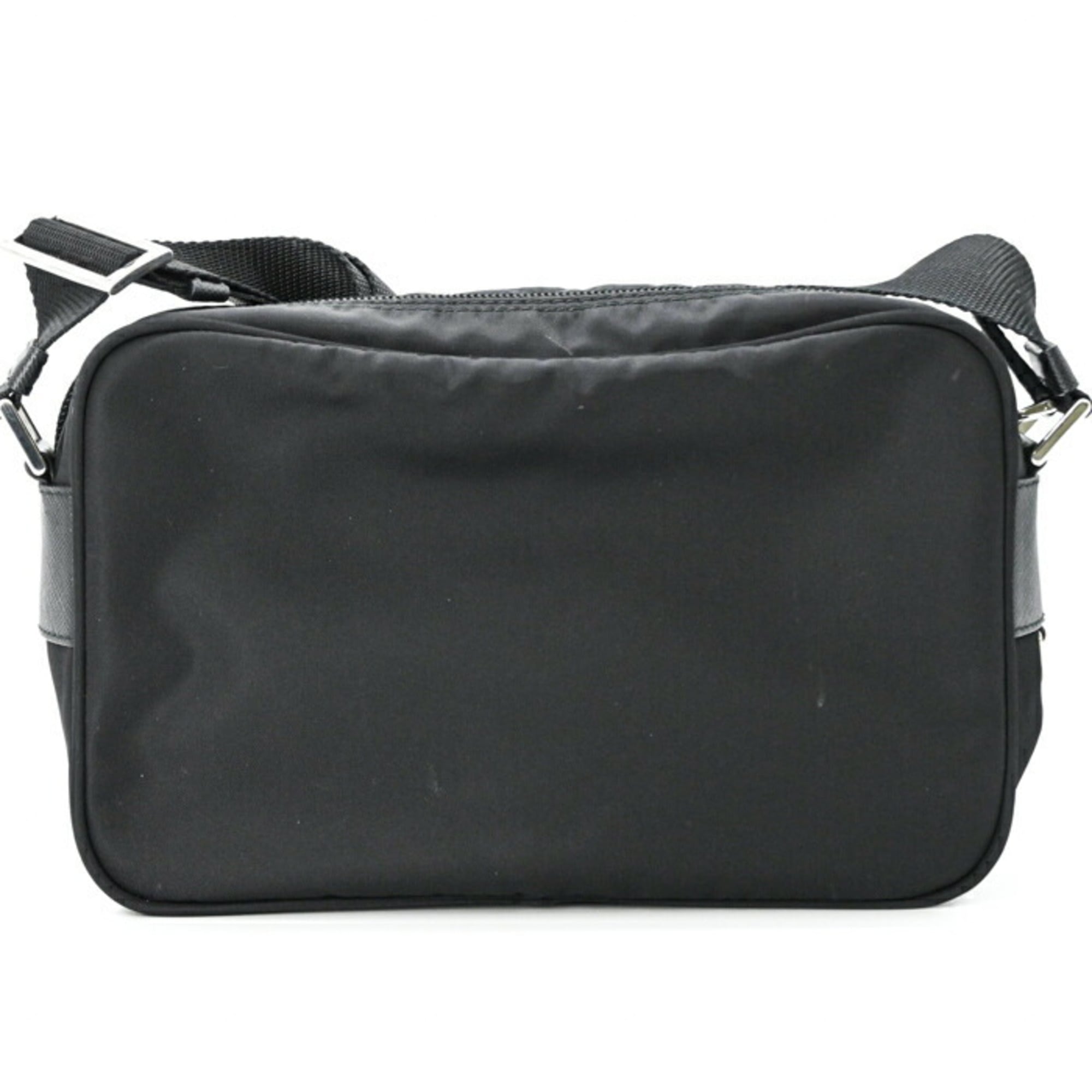 Prada Black Nylon Tessuto Shoulder Bag