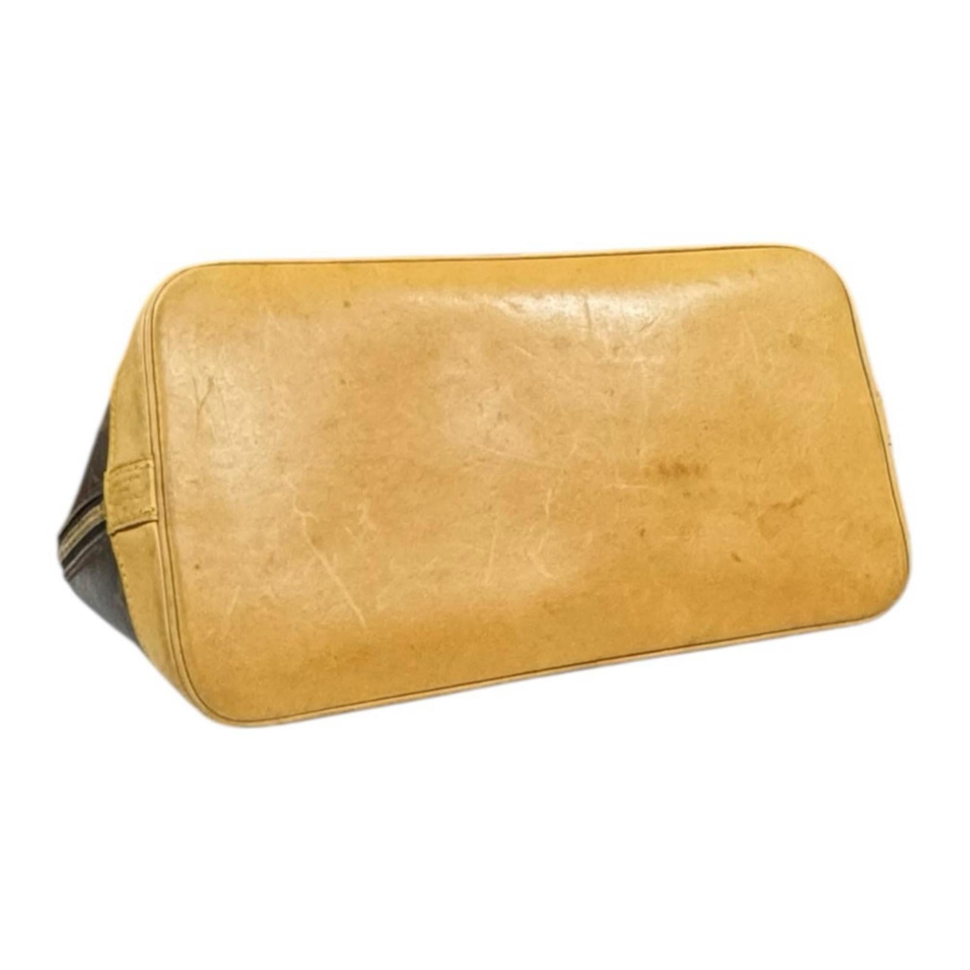 Louis Vuitton Brown Monogram Canvas Handbag