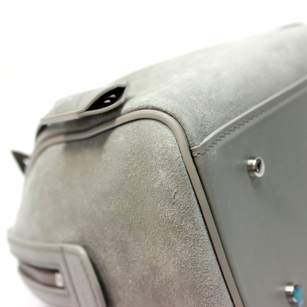 Louis Vuitton Gray Leather Handbag