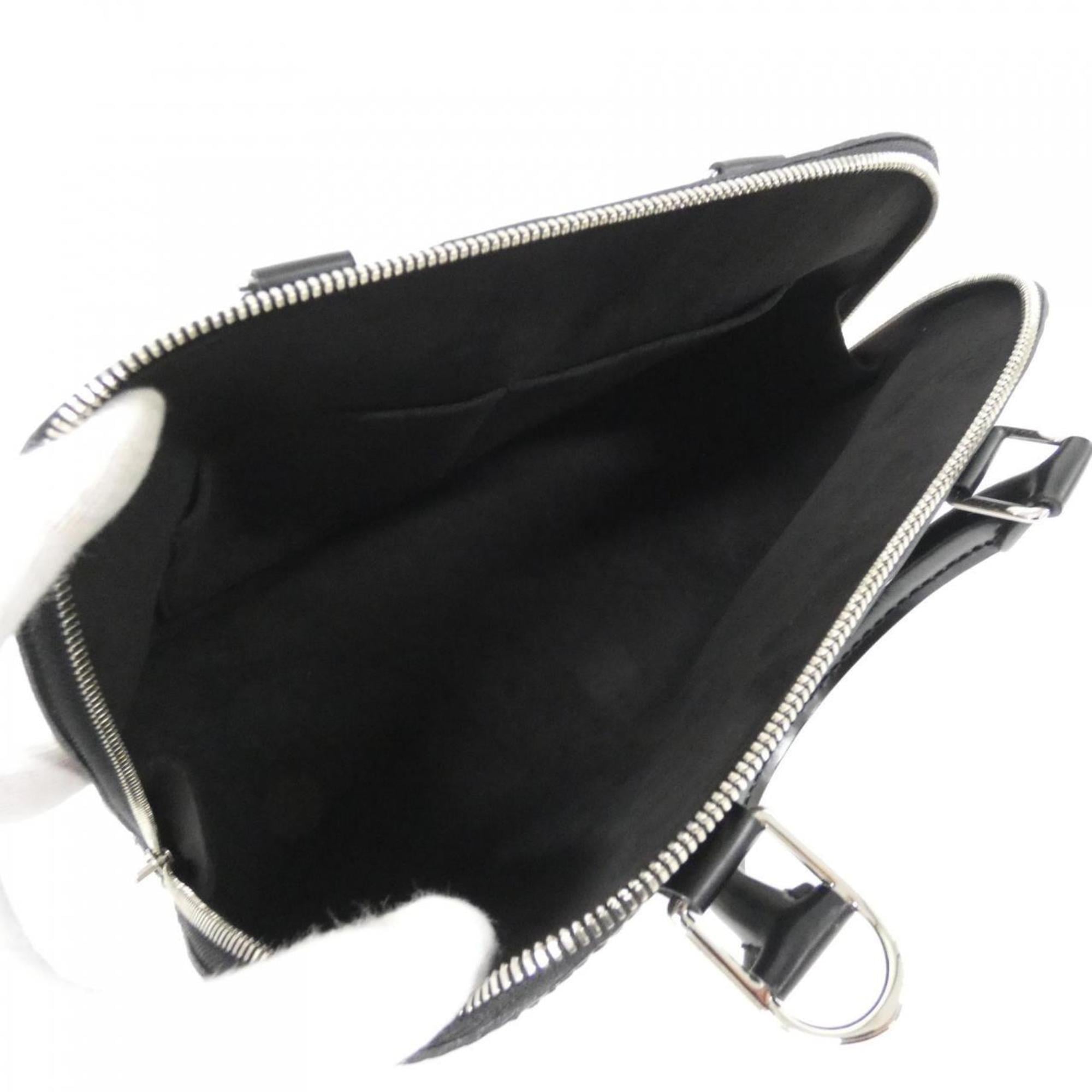 Louis Vuitton Black Leather Handbag
