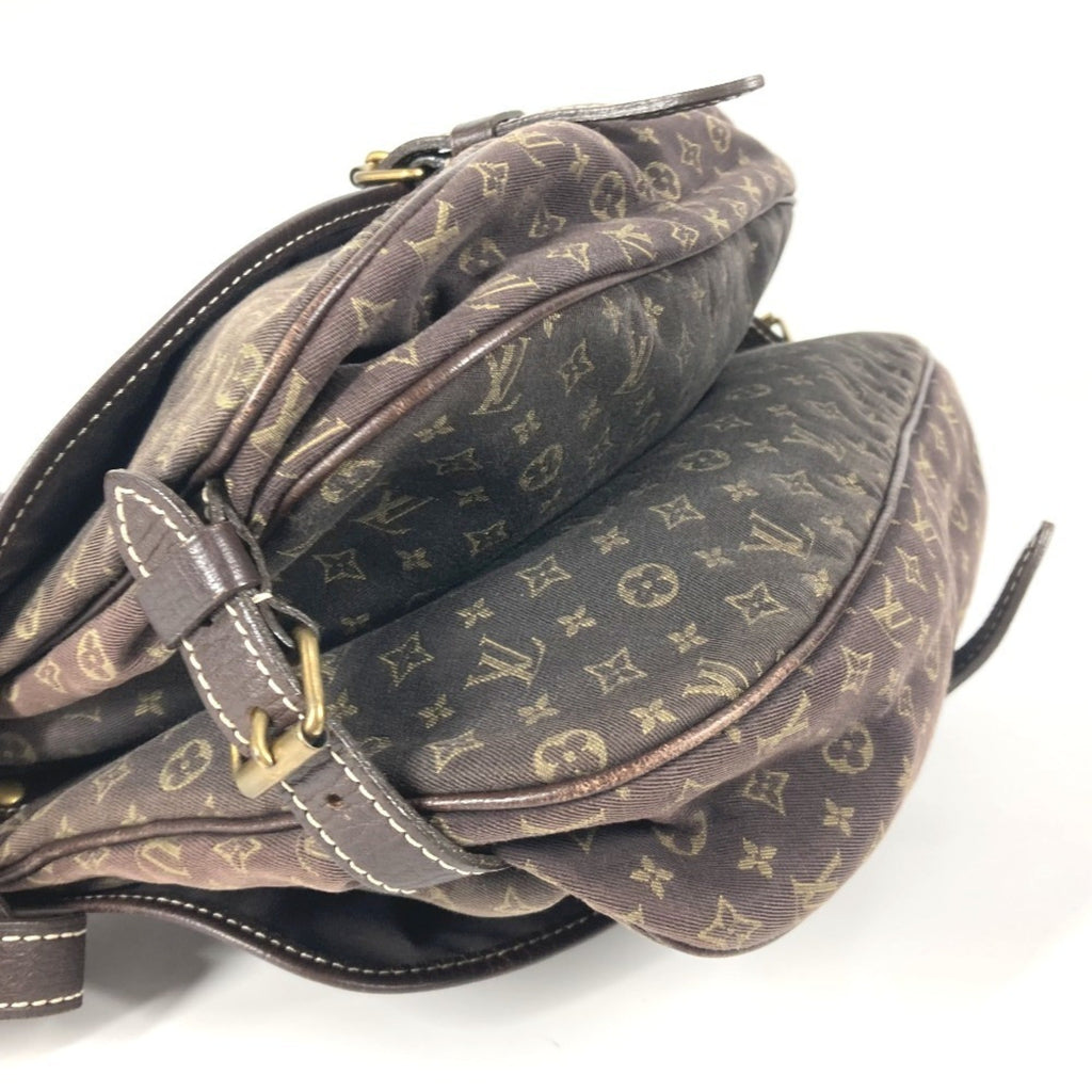 Louis Vuitton Brown Fusain Monogram Mini Lin Shoulder Bag