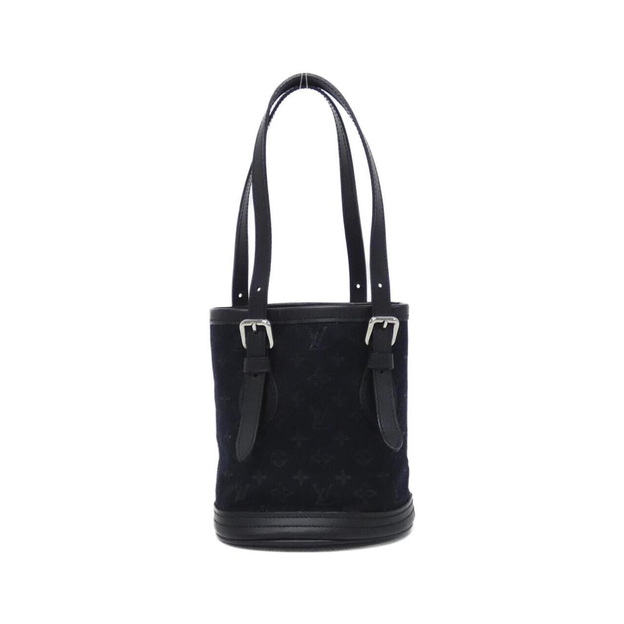 Louis Vuitton Monogram Satin Black Monogram Satin Handbag