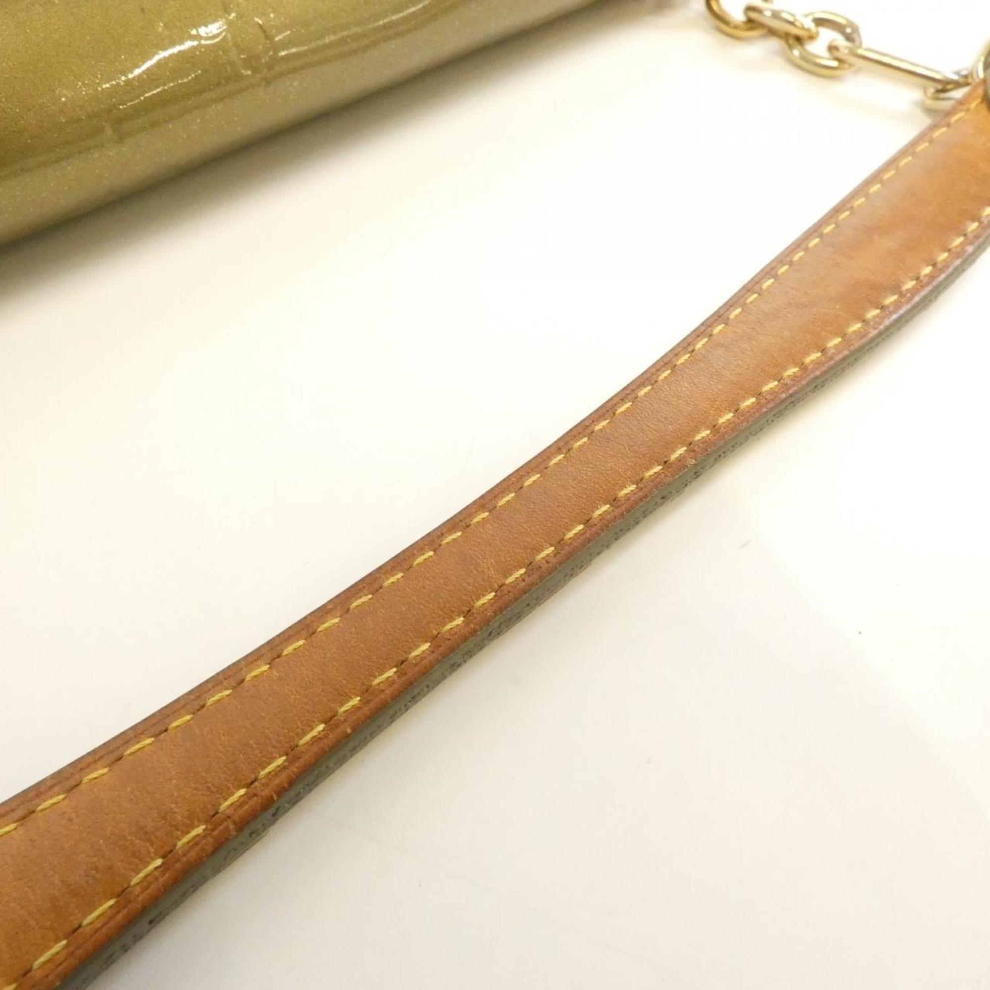 Louis Vuitton Gris Art Deco Leather Shoulder Bag
