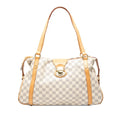 Louis Vuitton White Damier Azur Handbag Tote Bag