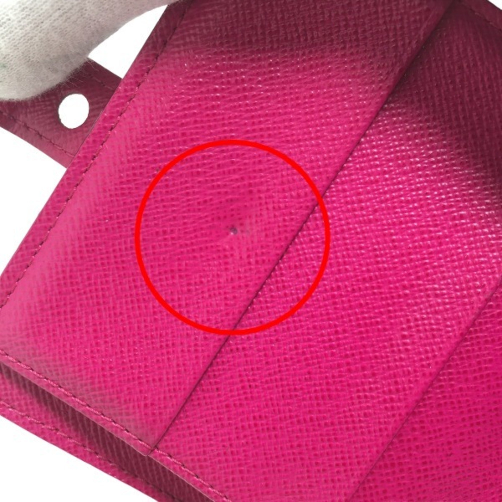 Louis Vuitton Fuchsia Monogram Perforated Wallet