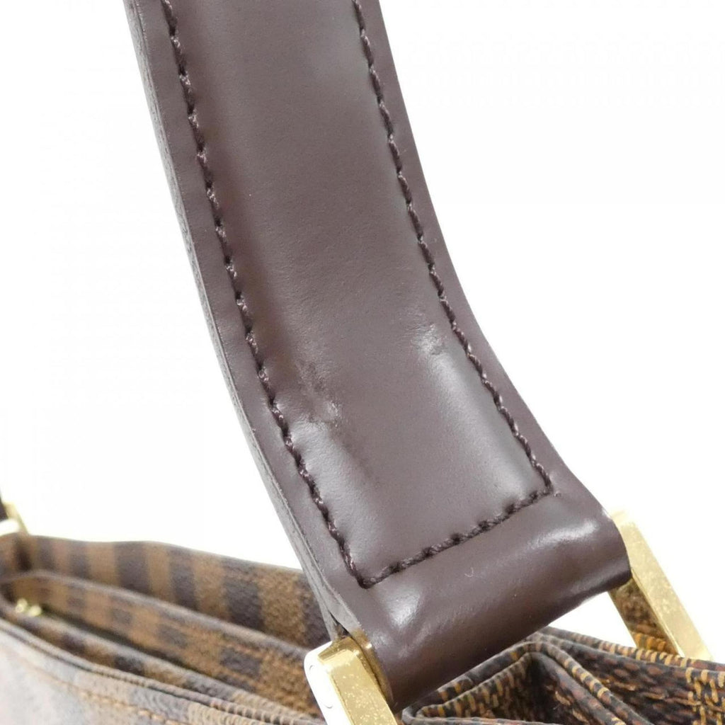 Louis Vuitton Brown Coated Canvas Shoulder Bag