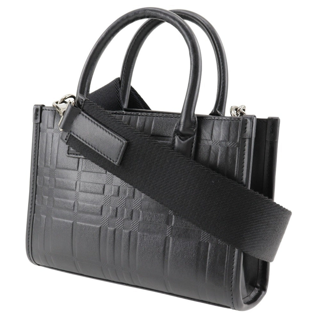 Burberry Black Leather Handbag