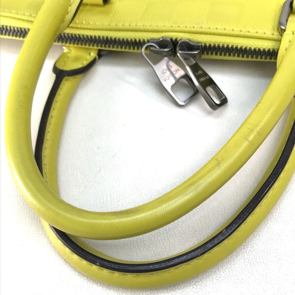Louis Vuitton Damier Infini Vert Yellow Damier Infini Handbag Shoulder Bag