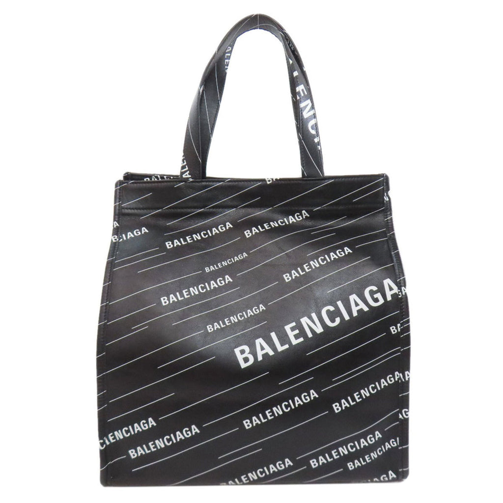 Balenciaga Black Leather Tote