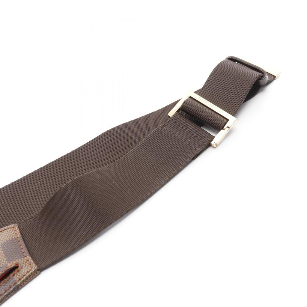Louis Vuitton Brown Ebene Coated Canvas Pvc Damier Canvas Fanny Pack