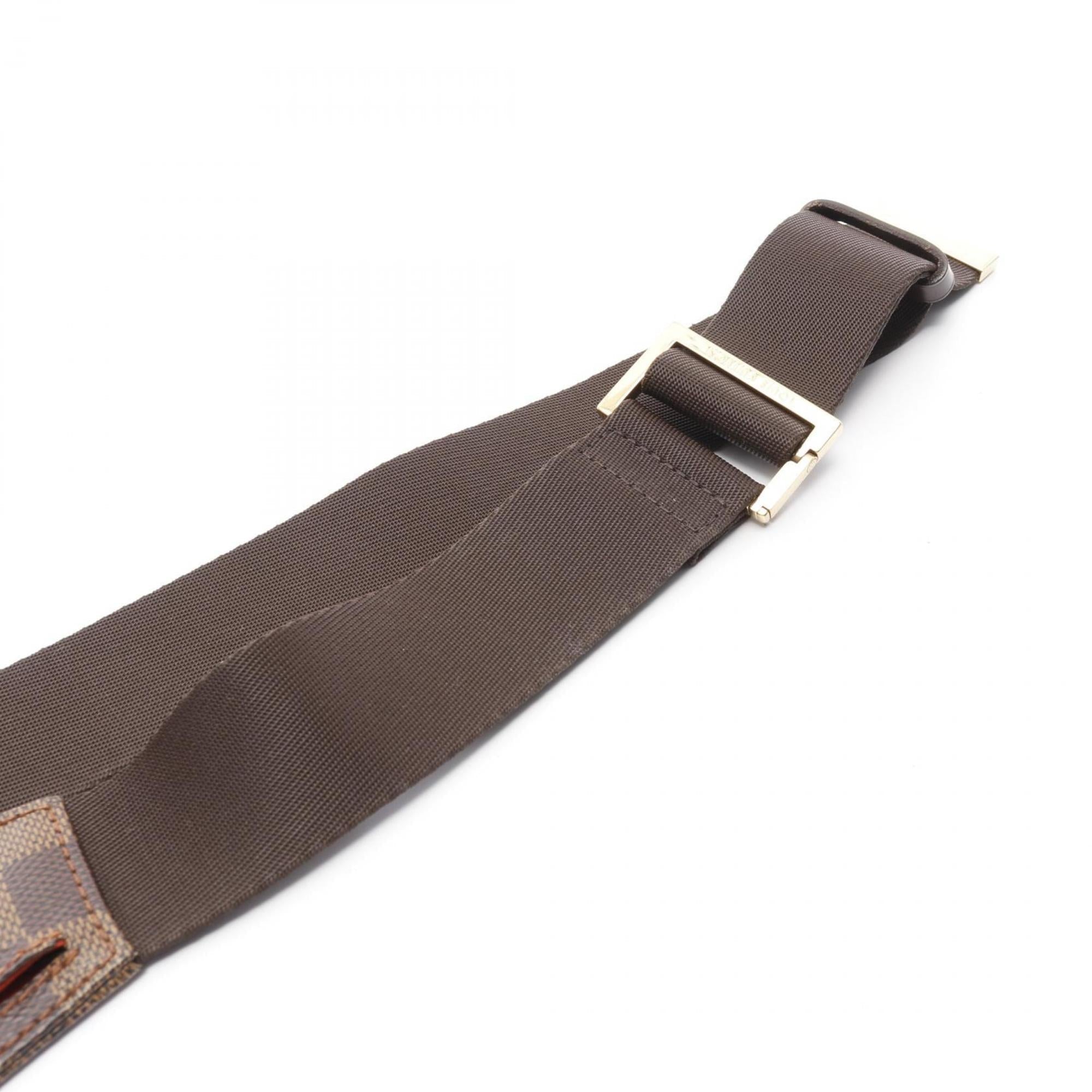 Louis Vuitton Brown Ebene Coated Canvas Pvc Damier Canvas Fanny Pack