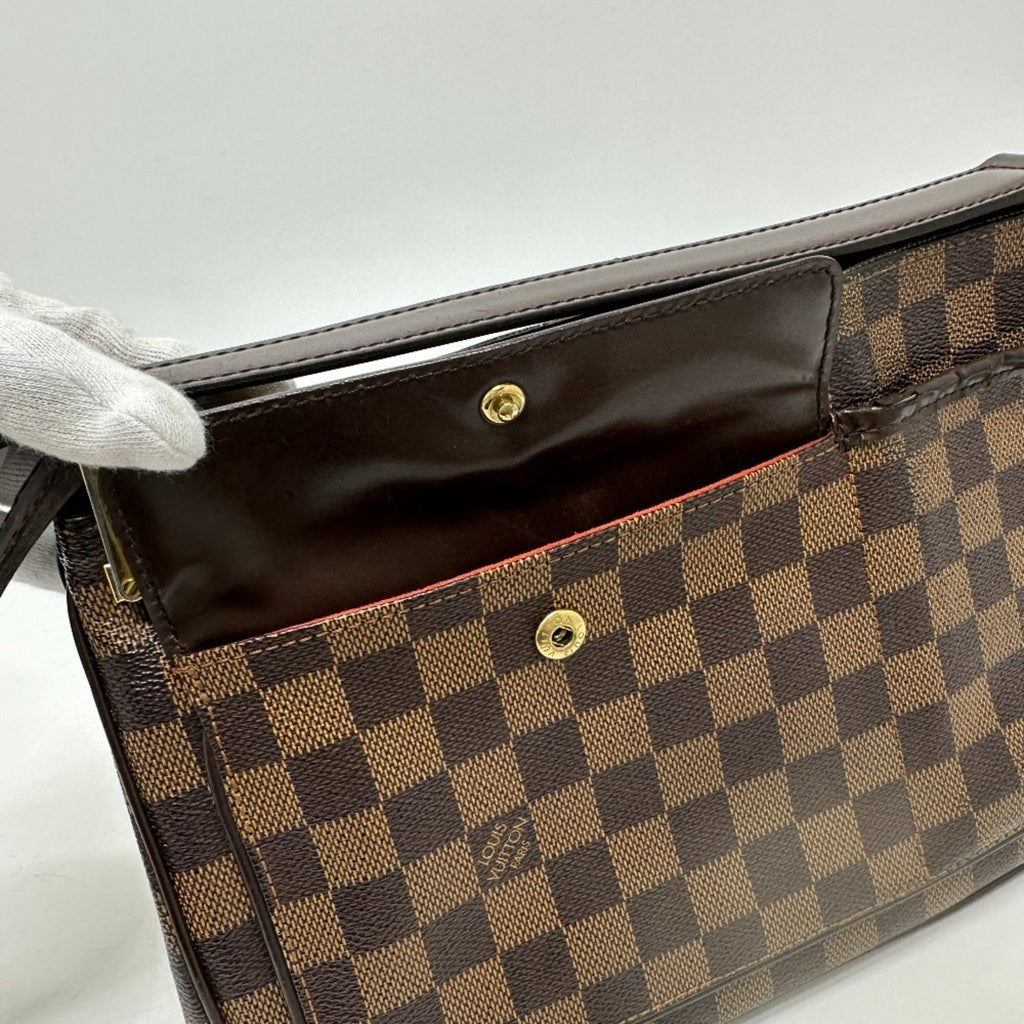 Louis Vuitton Damier Brown Ebene Damier Canvas Shoulder Bag