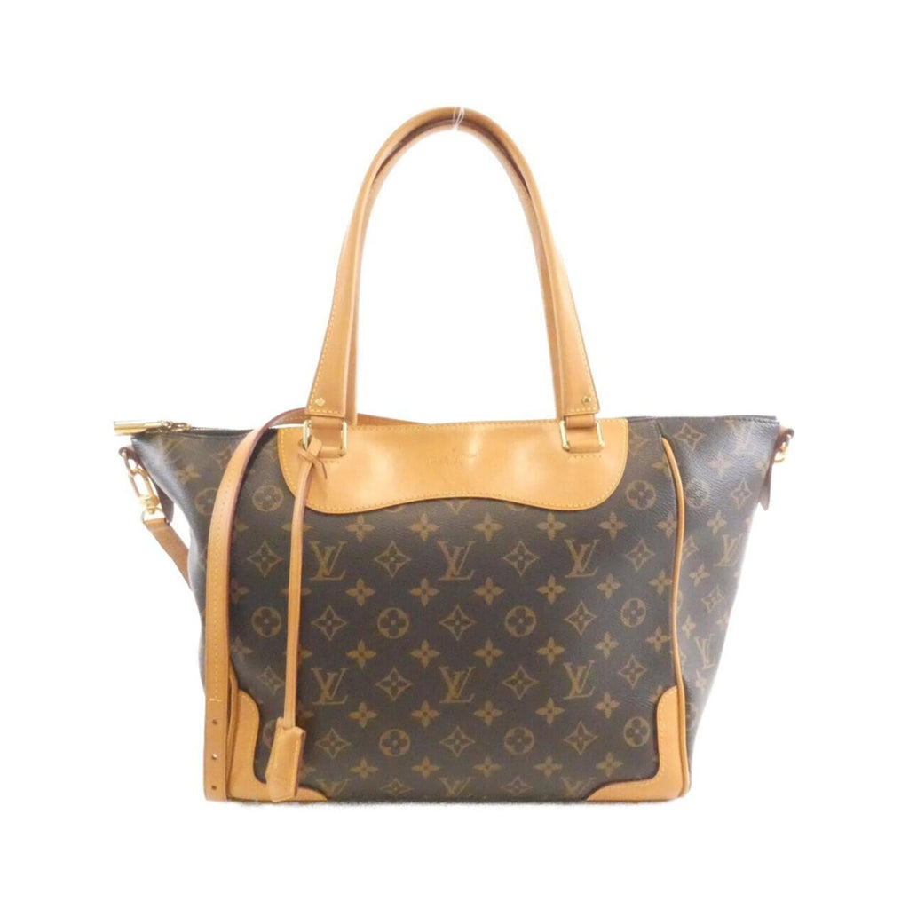Louis Vuitton Marron Coated Canvas Handbag