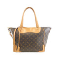 Louis Vuitton Marron Coated Canvas Handbag