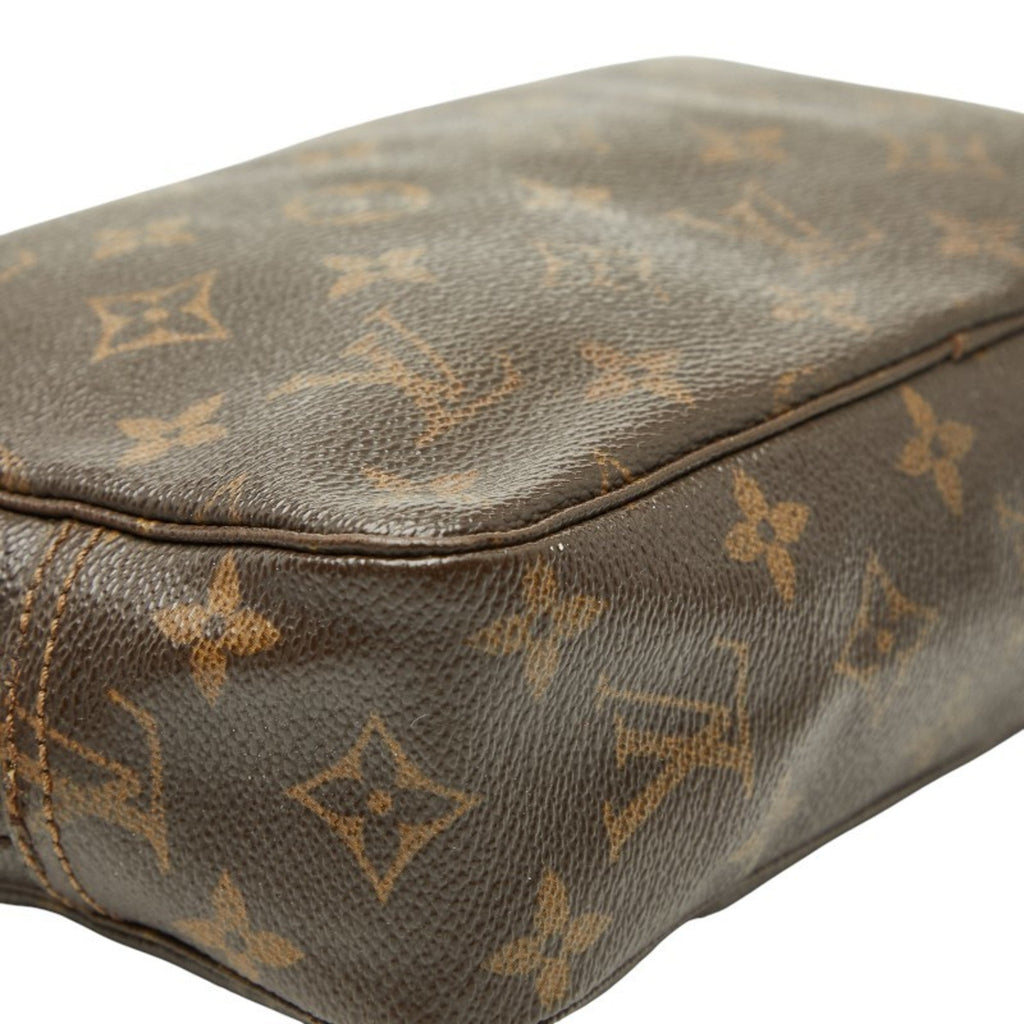 Louis Vuitton Monogram Brown Pvc Leather Pouch