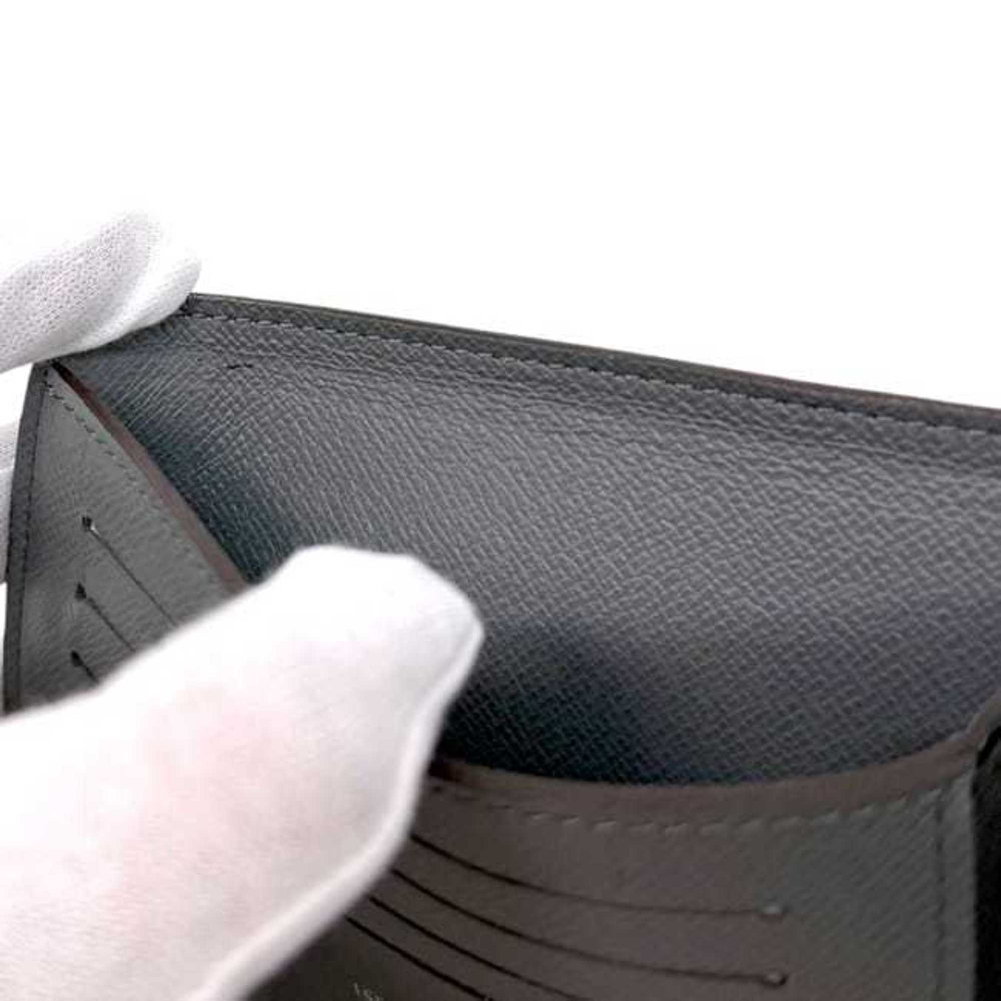 Louis Vuitton Glacier Gray Taiga Leather Wallet