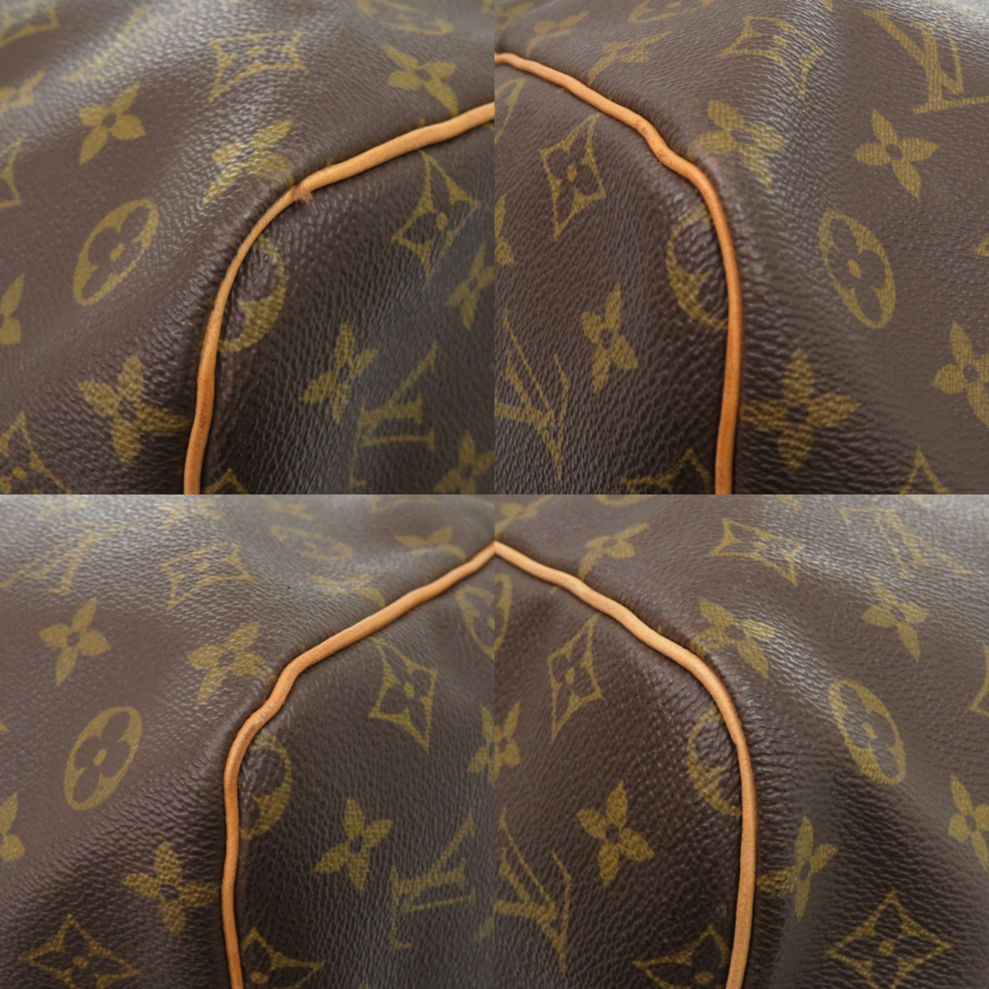 Louis Vuitton Brown Monogram Monogram Boston Bag