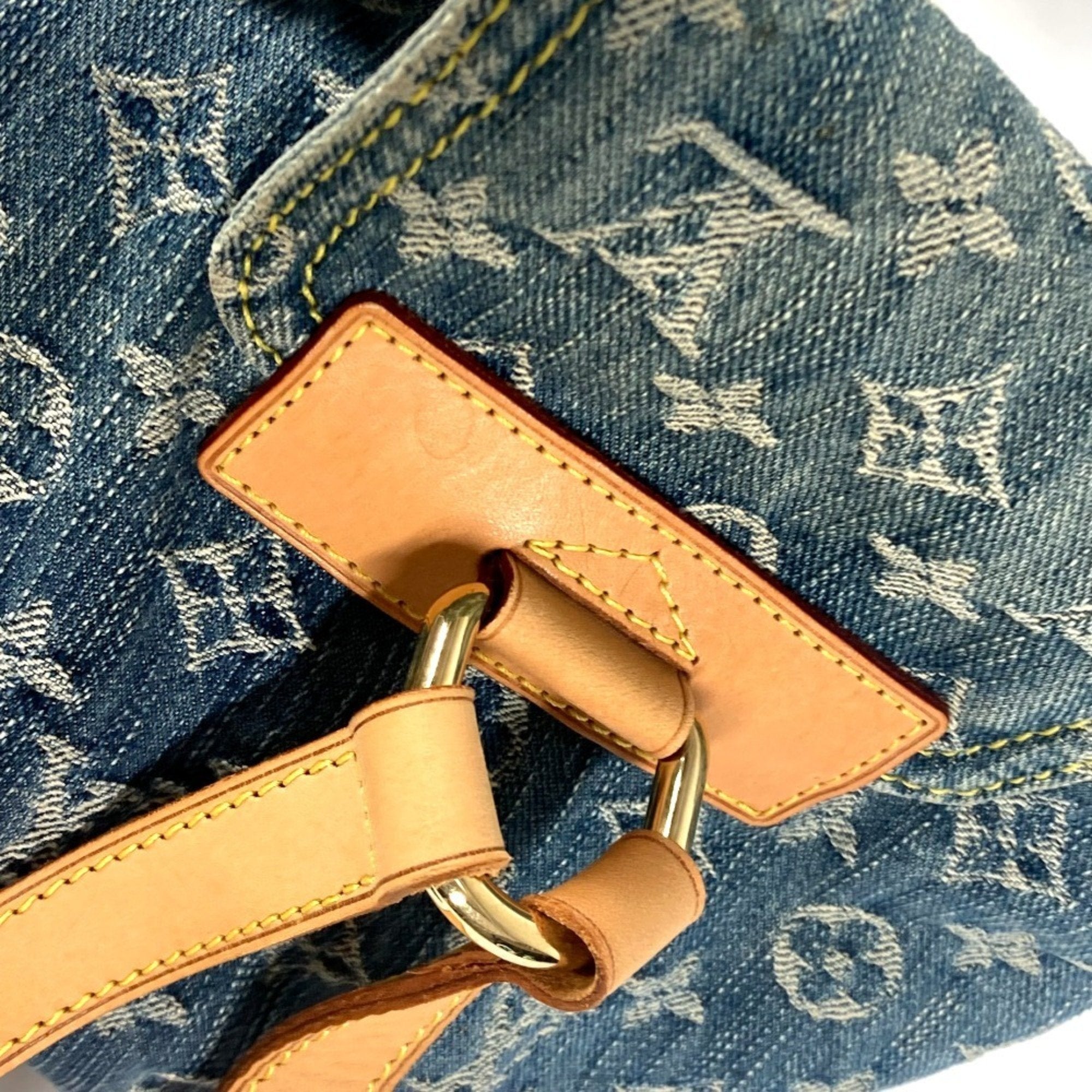 Louis Vuitton Blue Monogram Monogram Denim Backpack