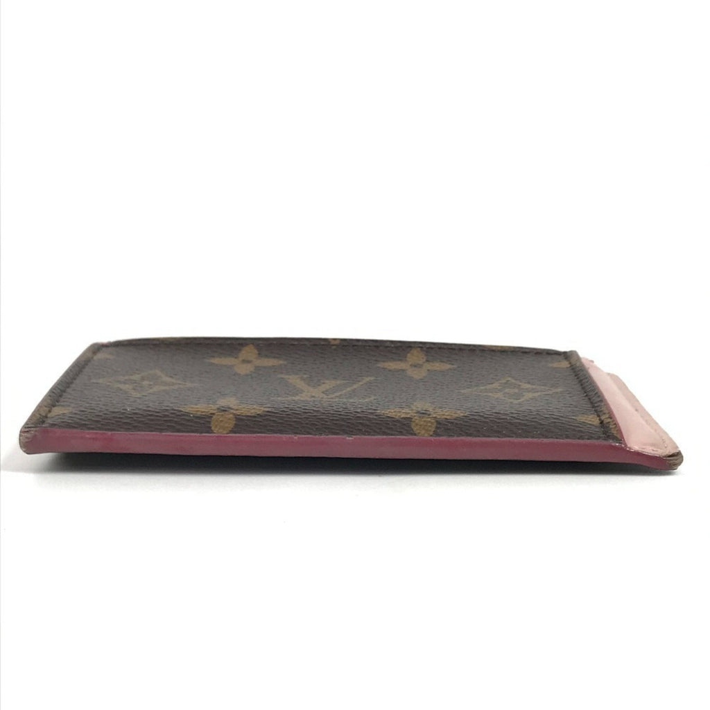 Louis Vuitton Brown Monogram Pink Monogram Coin Purse/Coin Case