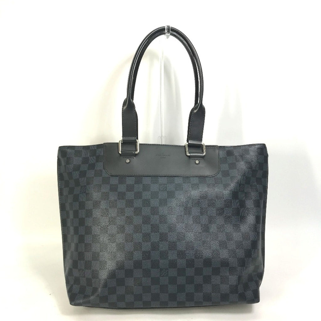 Louis Vuitton Damier Cobalt Black Navy Shoulder Bag Tote Bag