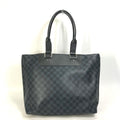 Louis Vuitton Damier Cobalt Black Navy Shoulder Bag Tote Bag
