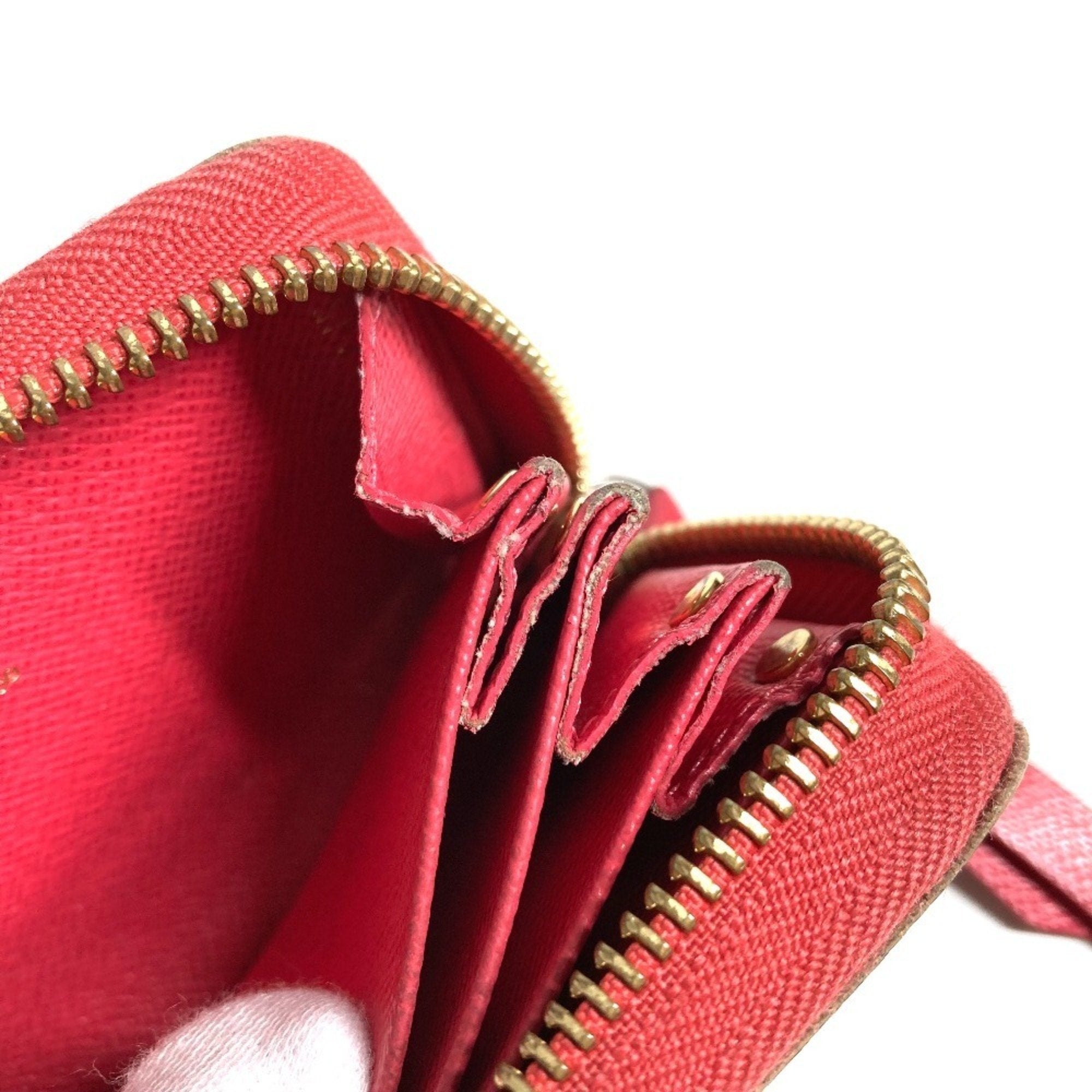 Louis Vuitton Brown Monogram Pink Poppy Petal Monogram Card Wallet