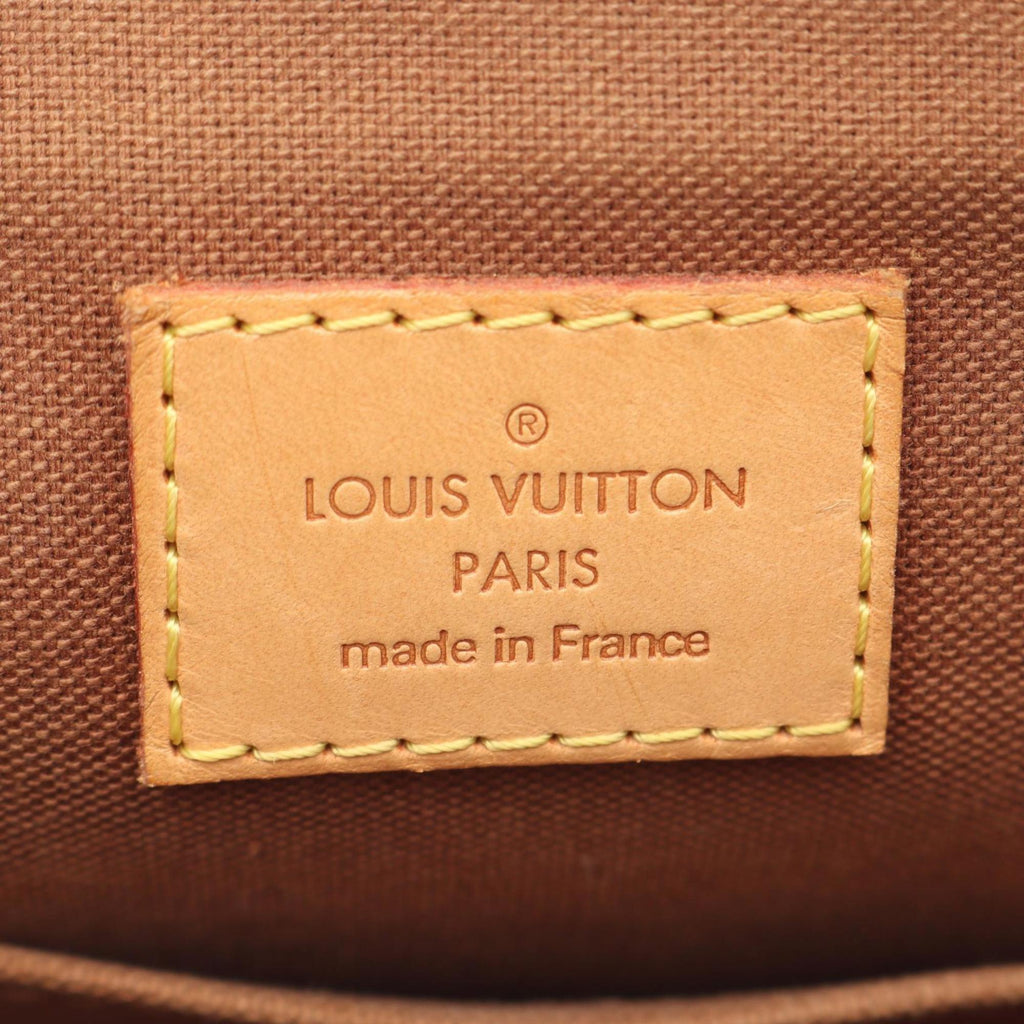 Louis Vuitton Brown Coated Canvas Pvc Monogram Leather Tote Bag